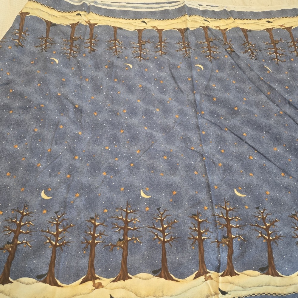 "Birds & Forest Stars" collection Fabric Designed By Debbie Mumm 6+yards Vintage